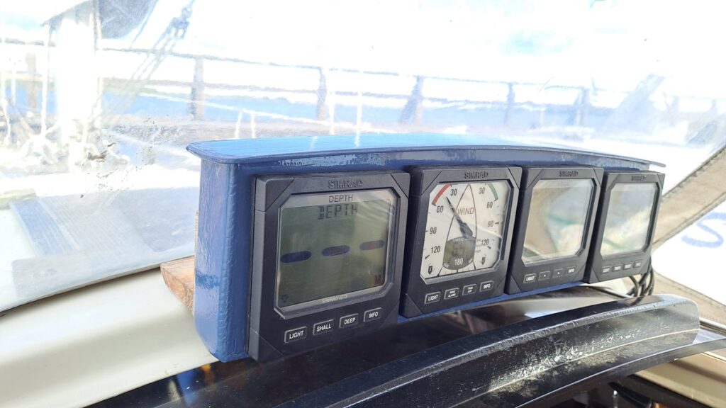 Was bedeutet eigentlich ⛵RONDÉE ATLANTIQUE😉 für die neue Navigationsinstrumentehalterung