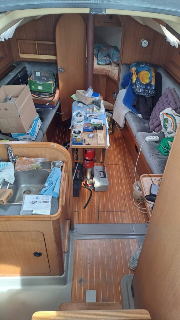 011 Letzte Besorgungen bunkern für die ⛵RONDÉE ATLANTIQUE😉Salon im Arbeitsmodus
