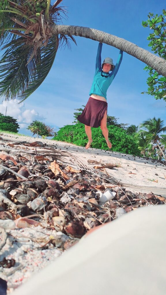 50_Postkarten-Karibikinseln_Palm_hängen-hoch Postkarten Karibikinseln