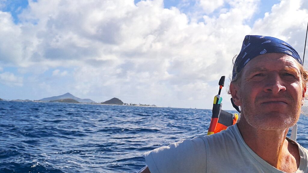 #054_Mayreau_Saline-Bay_Sailing Mayreau - Saline Bay
